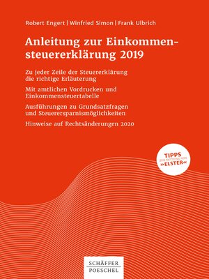 cover image of Anleitung zur Einkommensteuererklärung 2019